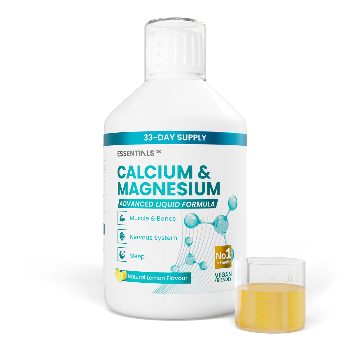 Essentials100 Calcium & Magnesium 500ML
