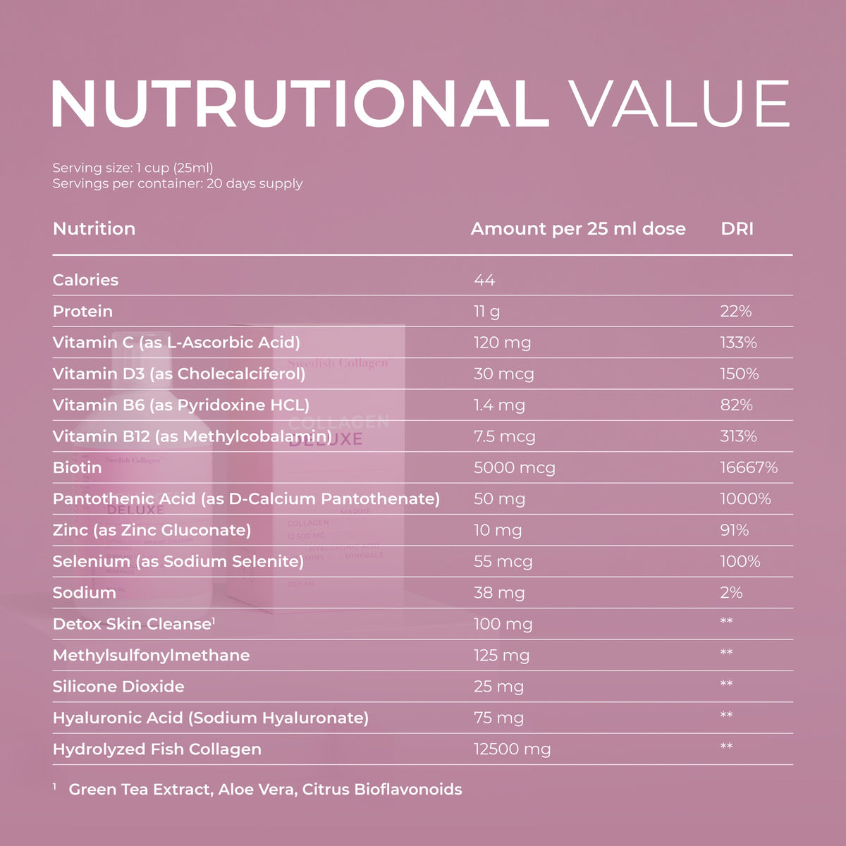 Swedish Collagen Deluxe 500 ML