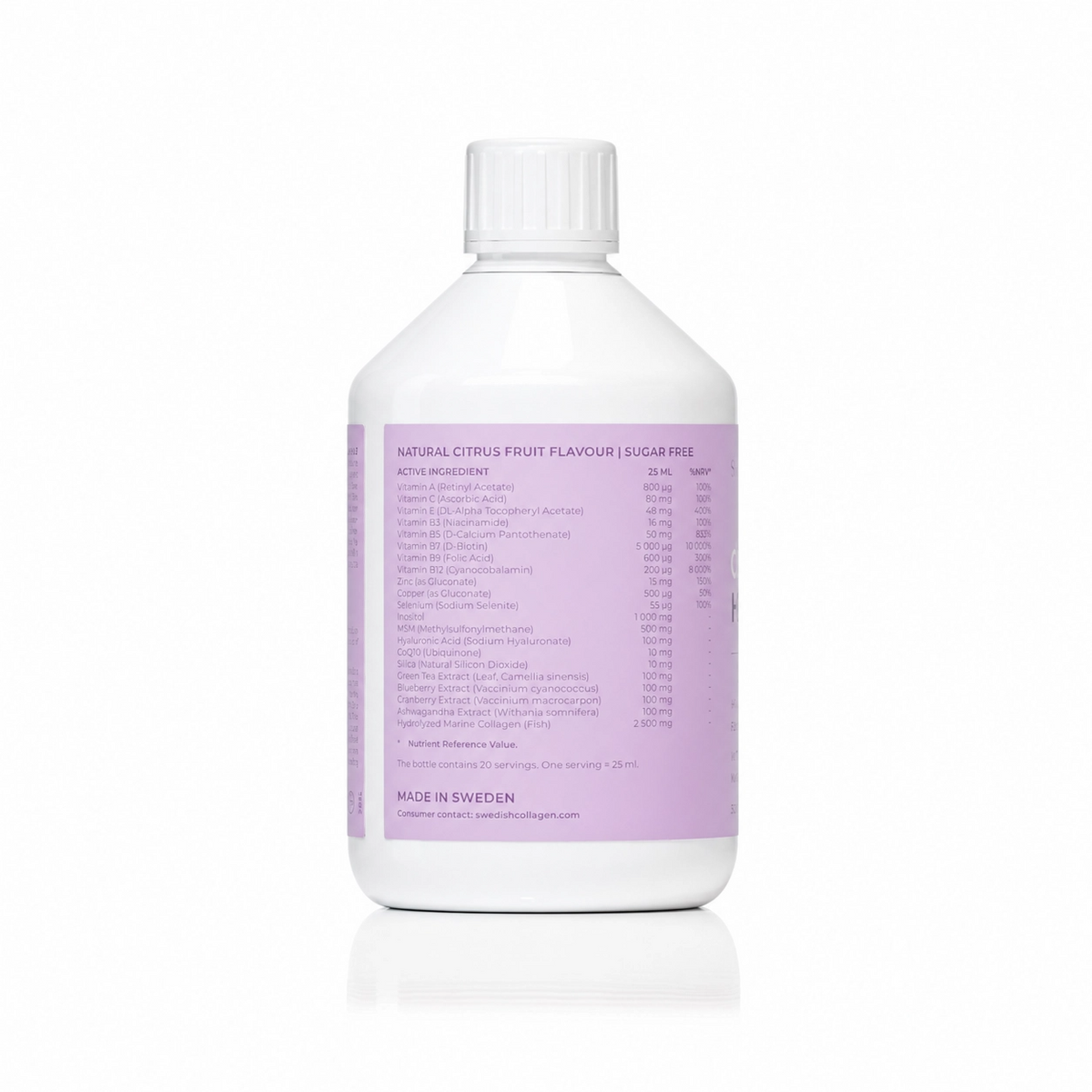 Swedish Collagen - Hair 500 ml