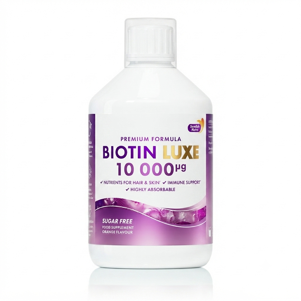 Swedish Nutra - Biotin 10 000 Luxe Sugar Free 500 ml