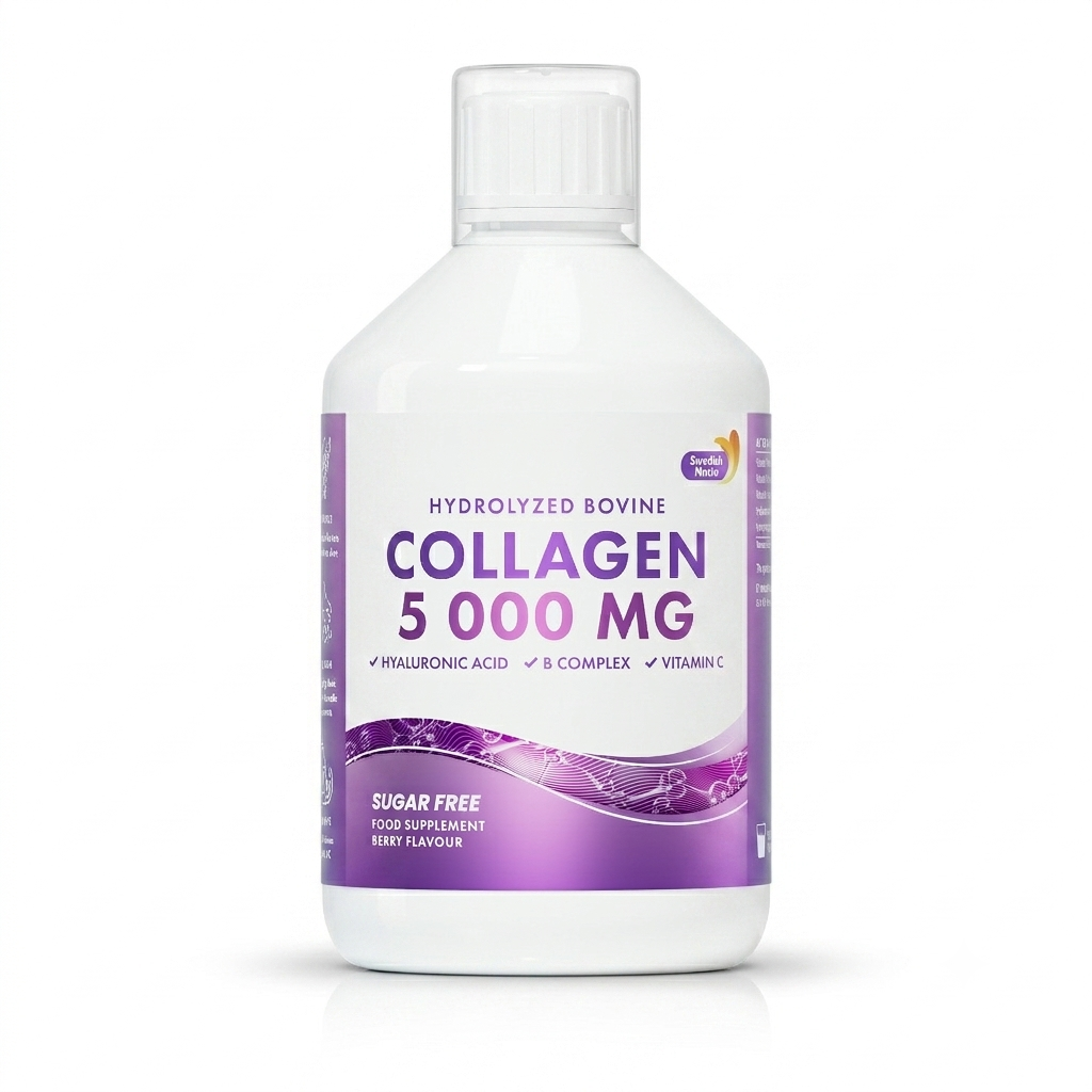 Swedish Nutra - Collagen 5000 (Bovine) Sugar Free 500 ml
