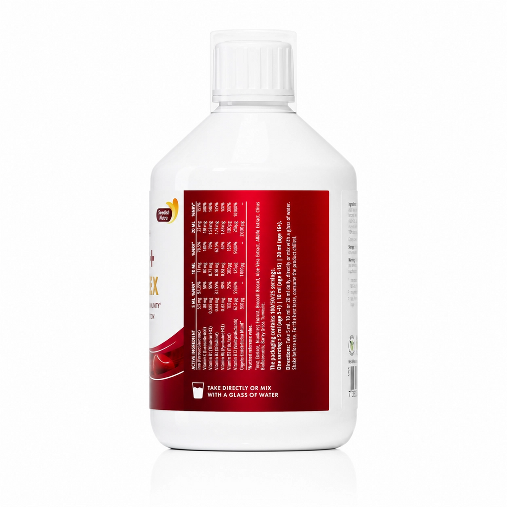 Swedish Nutra - Iron + B Complex 500 ml