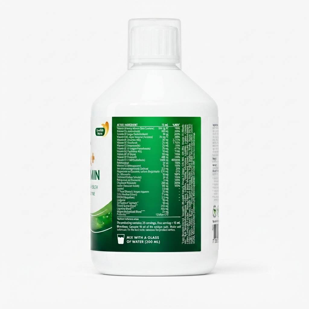 Swedish Nutra - Max Strength Ultra+ Multivitamin 500 ml