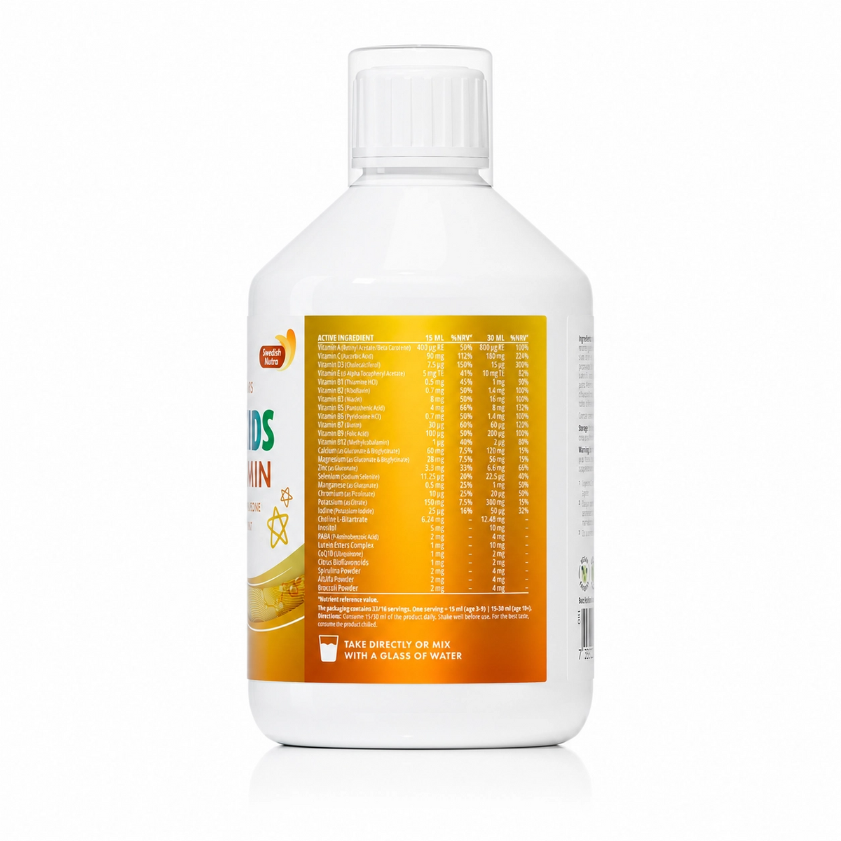 Swedish Nutra - Super Kids Multivitamin 500 ml