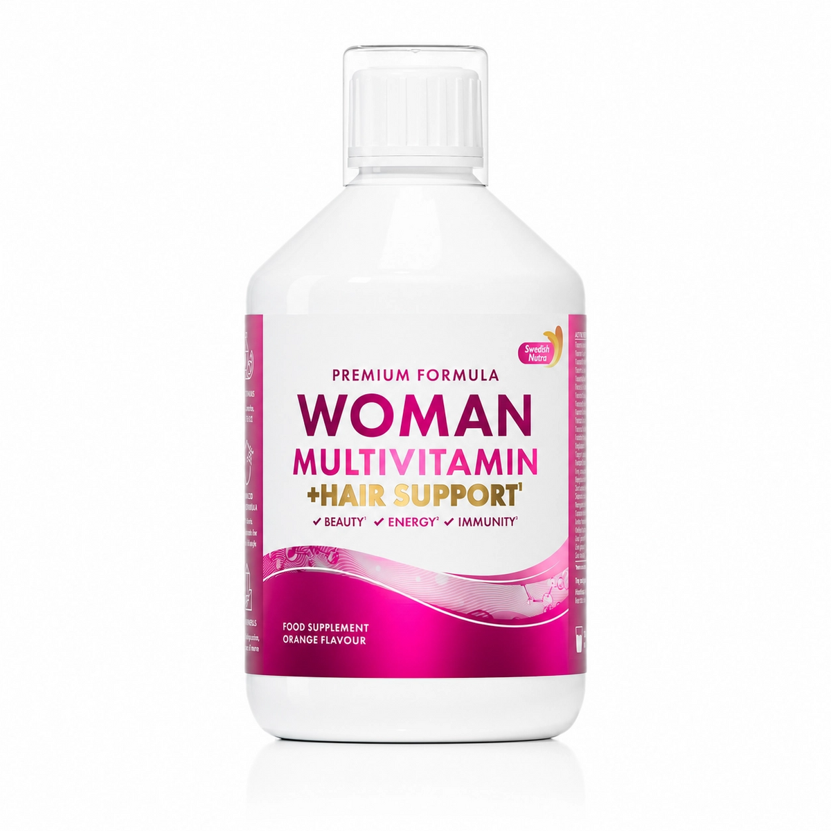 Swedish Nutra - Women Multivitamin Hair Support 500 ml