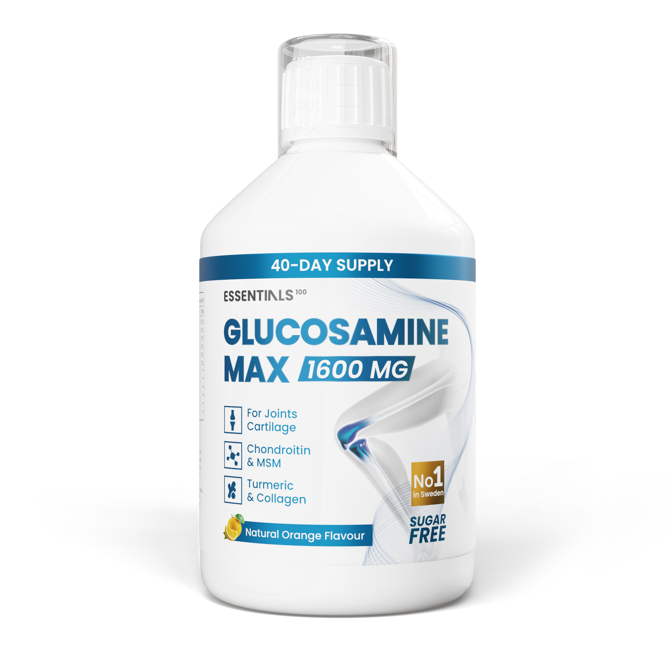Essentials100 Glucosamine MAX 1600 MG 500ml - Image 2