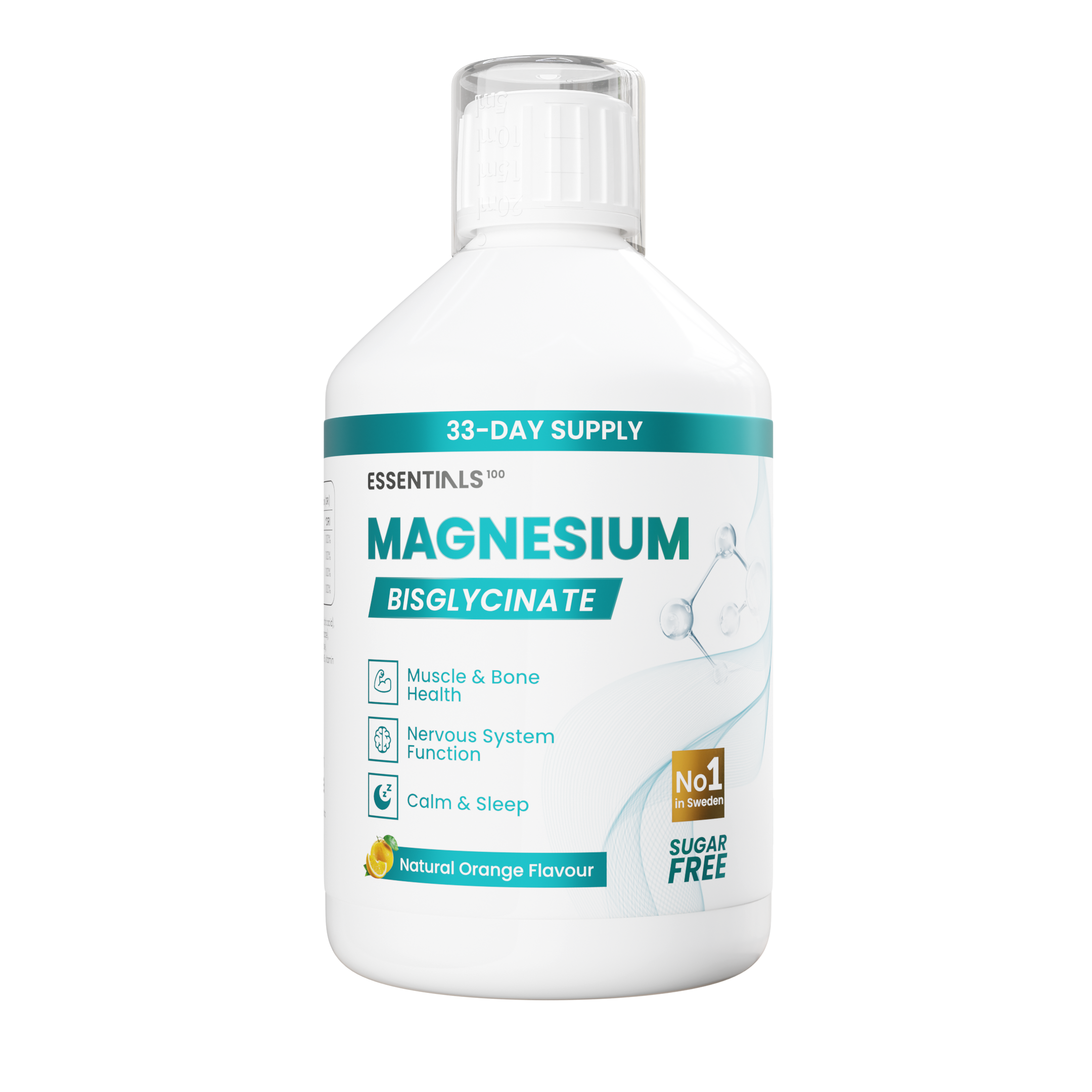 Essentials100 Magnesium Bisglycinate 500ML - Image 2