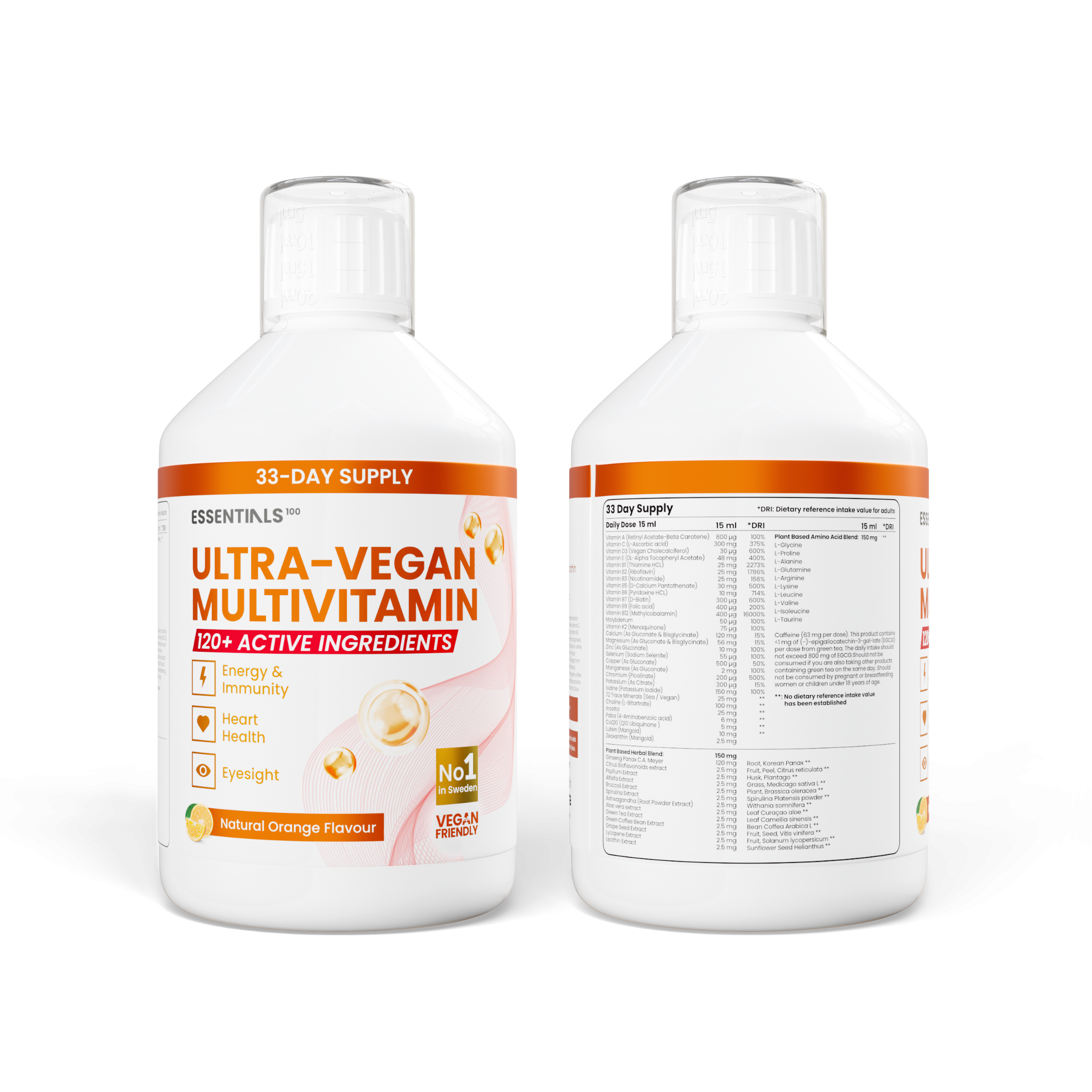 Essentials100 Ultra-Vegan Multivitamin