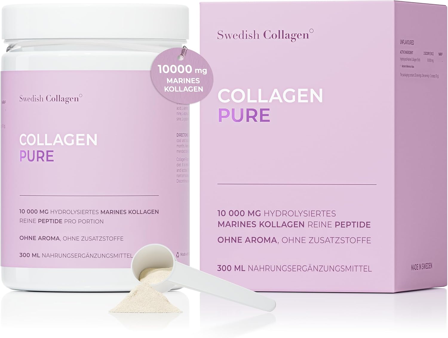 Swedish Collagen Pure Powder 300g