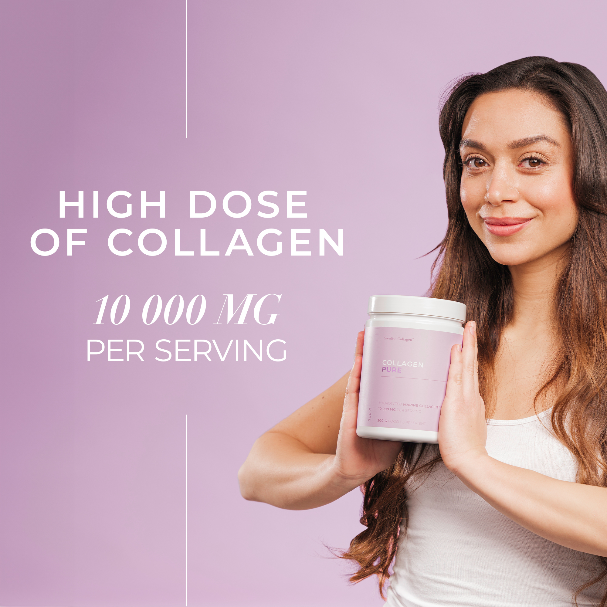 Swedish Collagen Pure Powder 300g - Image 2