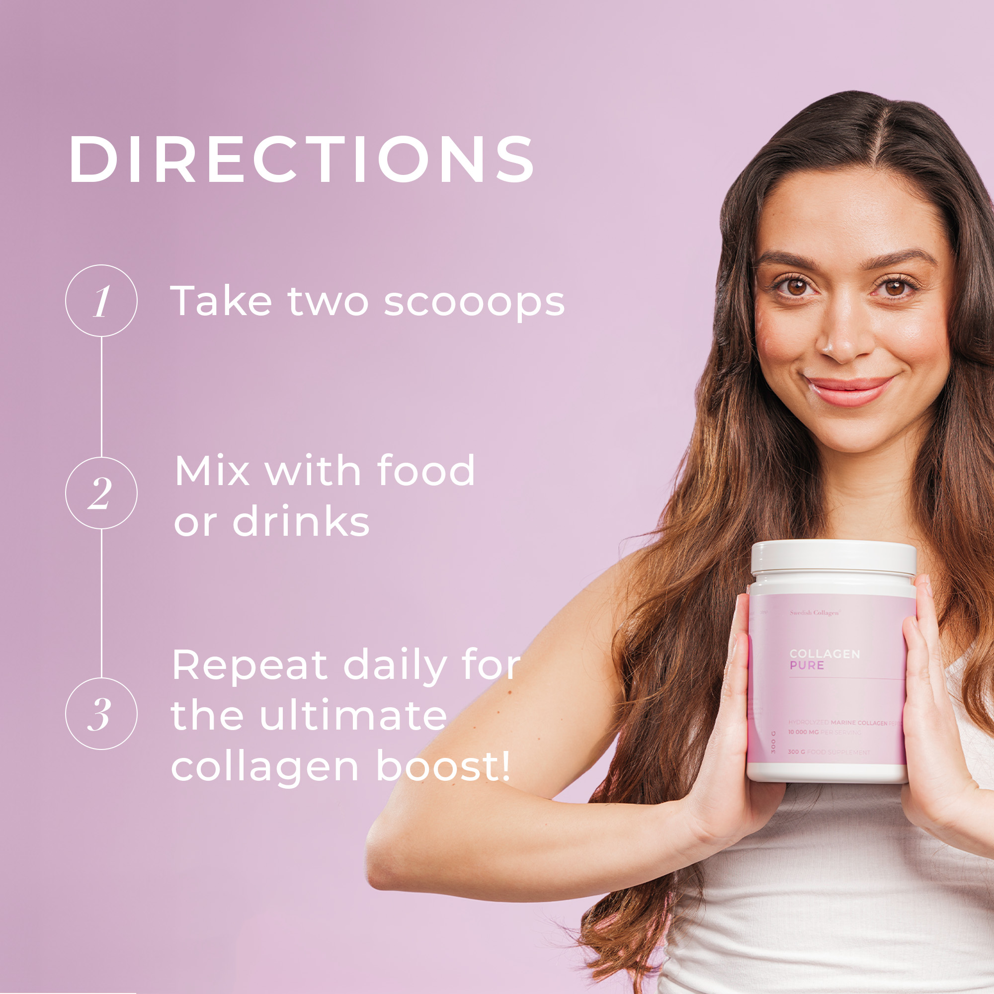Swedish Collagen Pure Powder 300g - Image 4