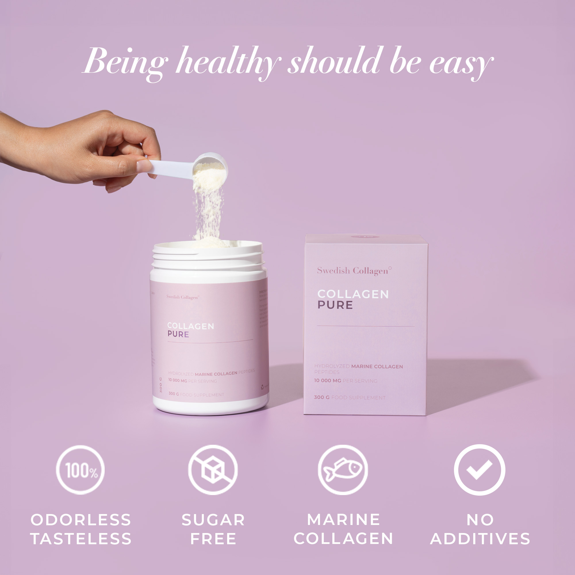 Swedish Collagen Pure Powder 300g - Image 7