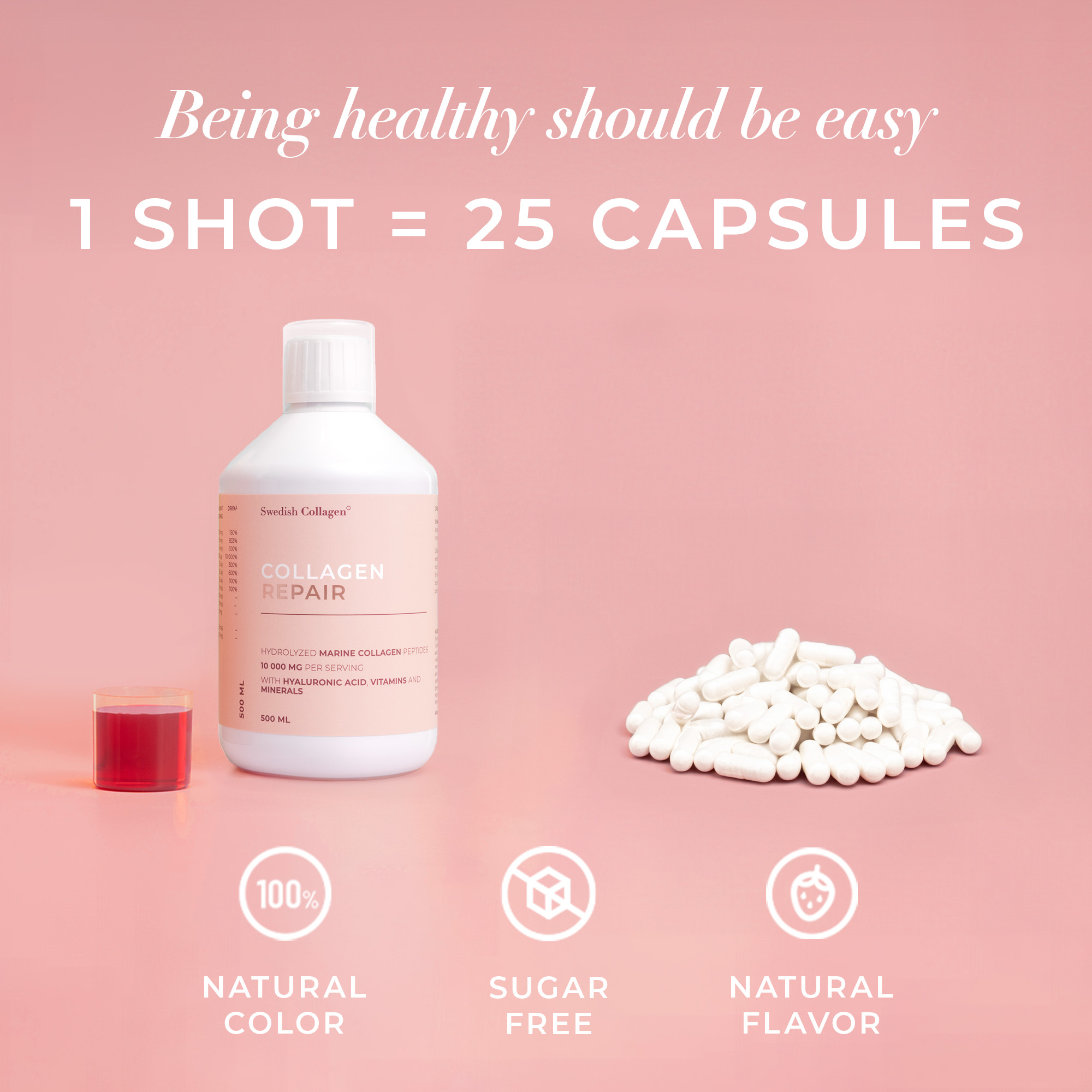 Swedish Collagen Repair 500ML - Image 5