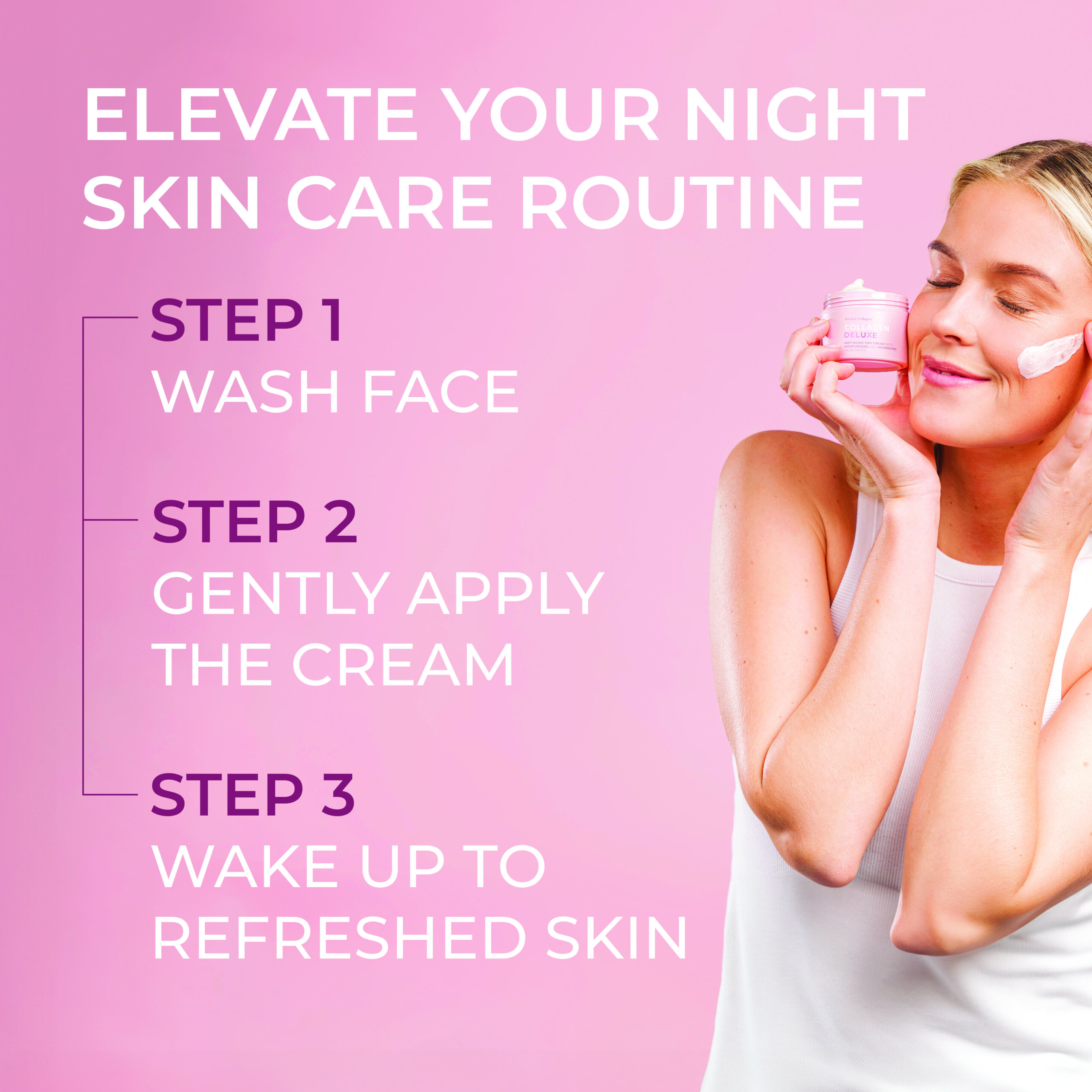 Swedish Collagen Night Cream 50 ML - Image 3