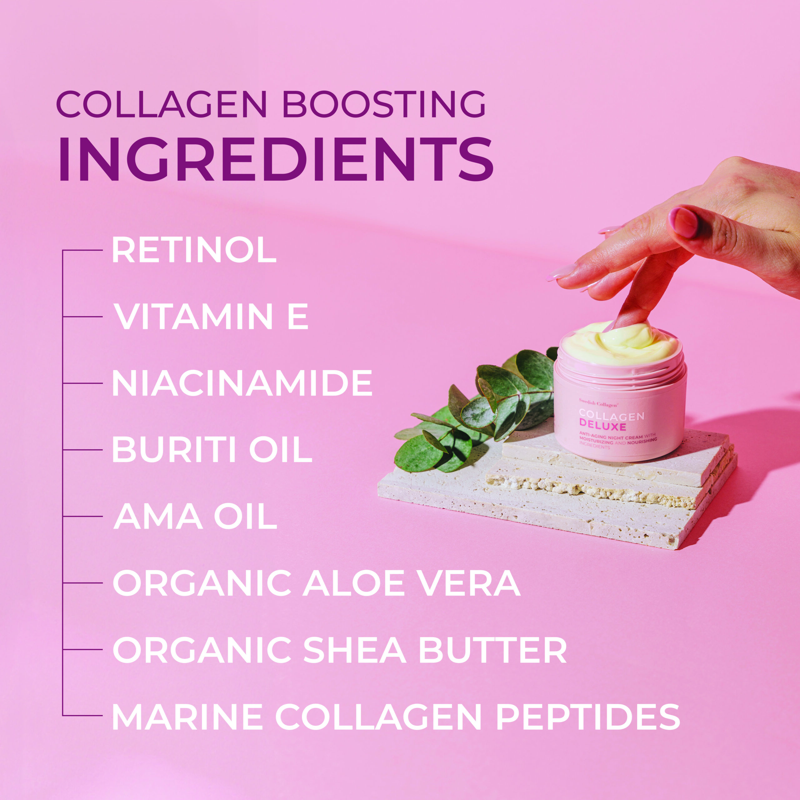 Swedish Collagen Night Cream 50 ML - Image 4