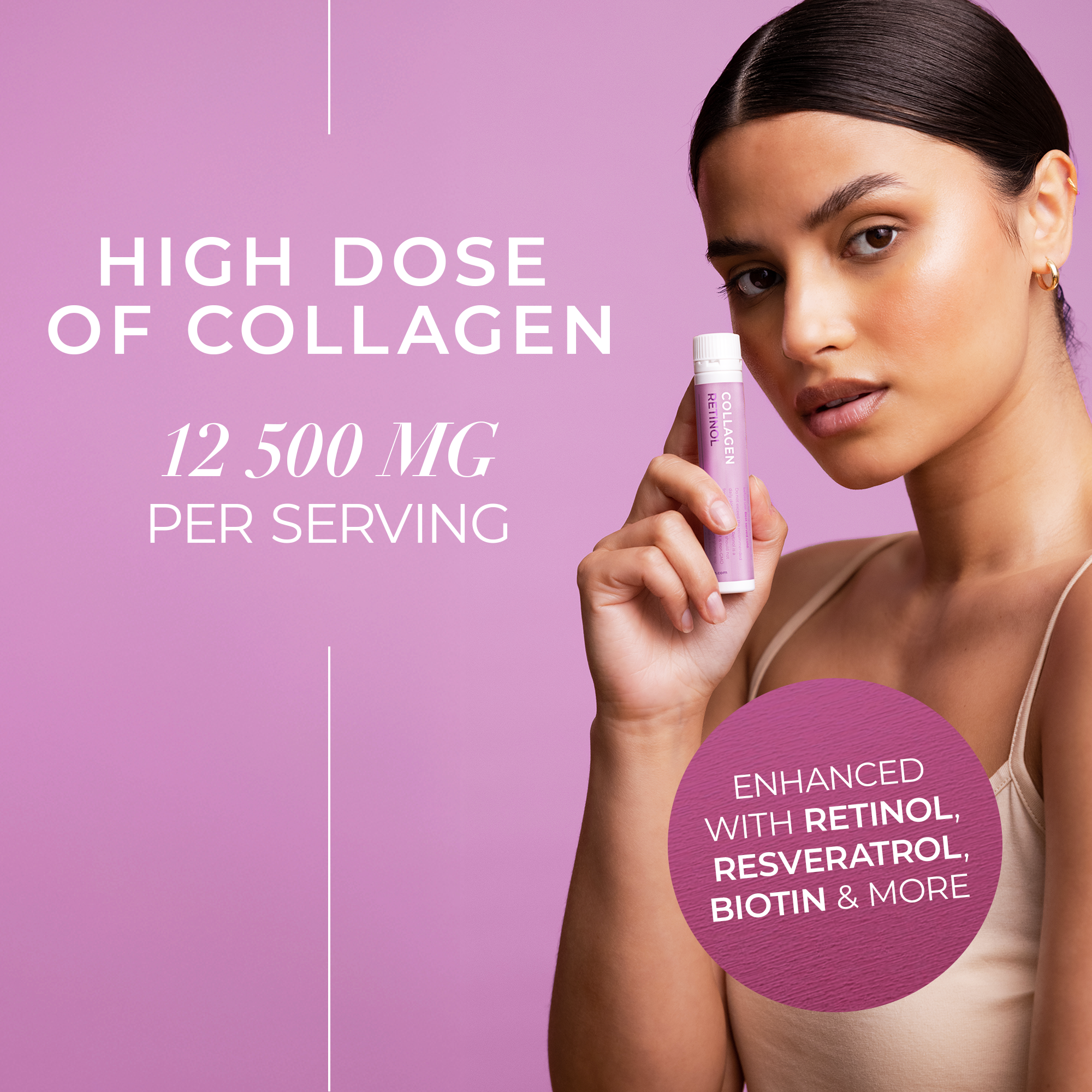 Swedish Collagen Retinol Shots 25ML - Image 2