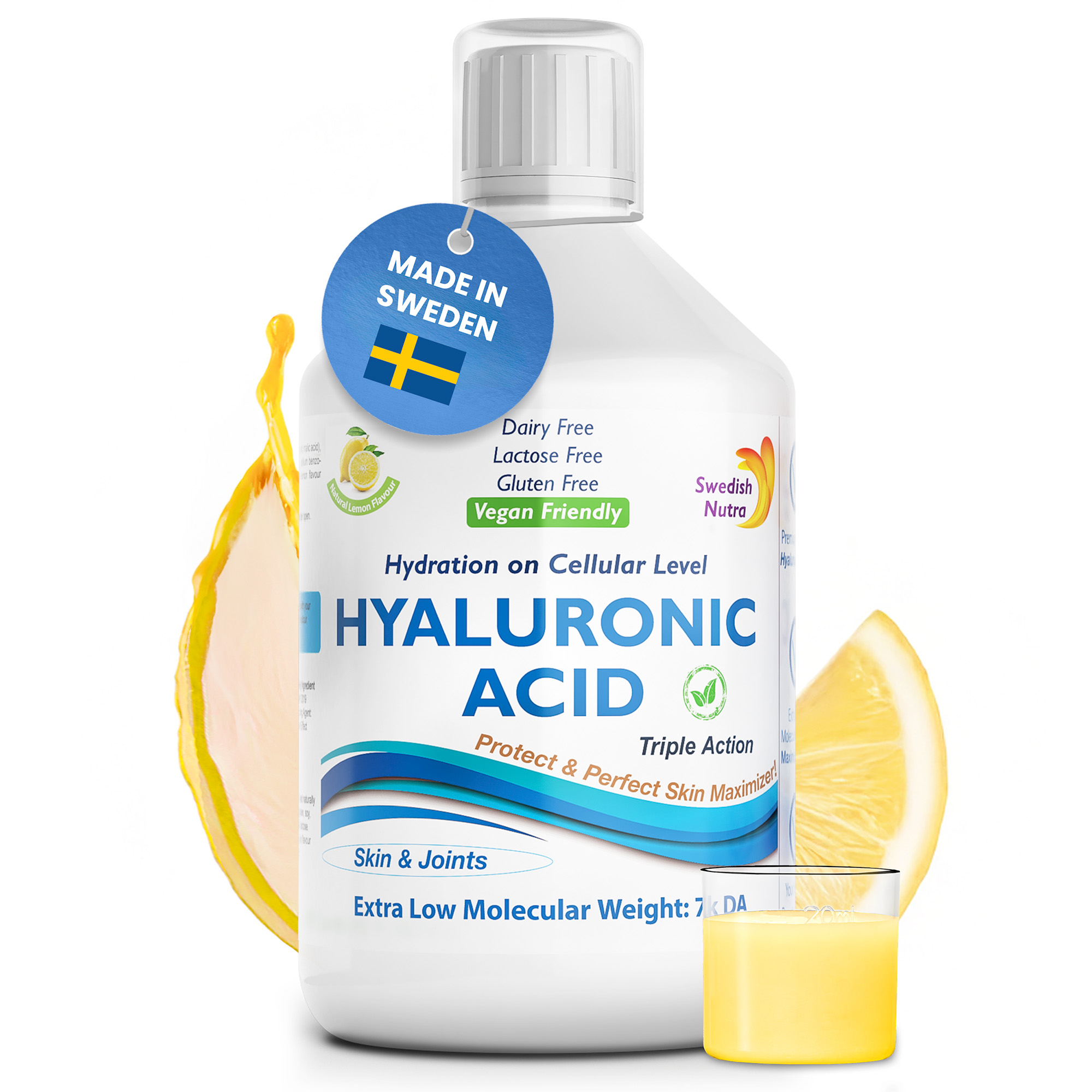 Swedish Nutra Hyaluronic Acid 500ml