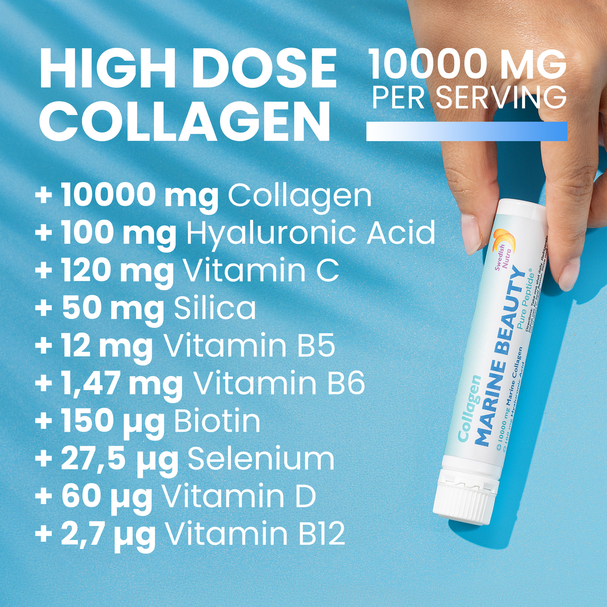 Swedish Nutra Marine Beauty Collagen 20 Shots - Image 5